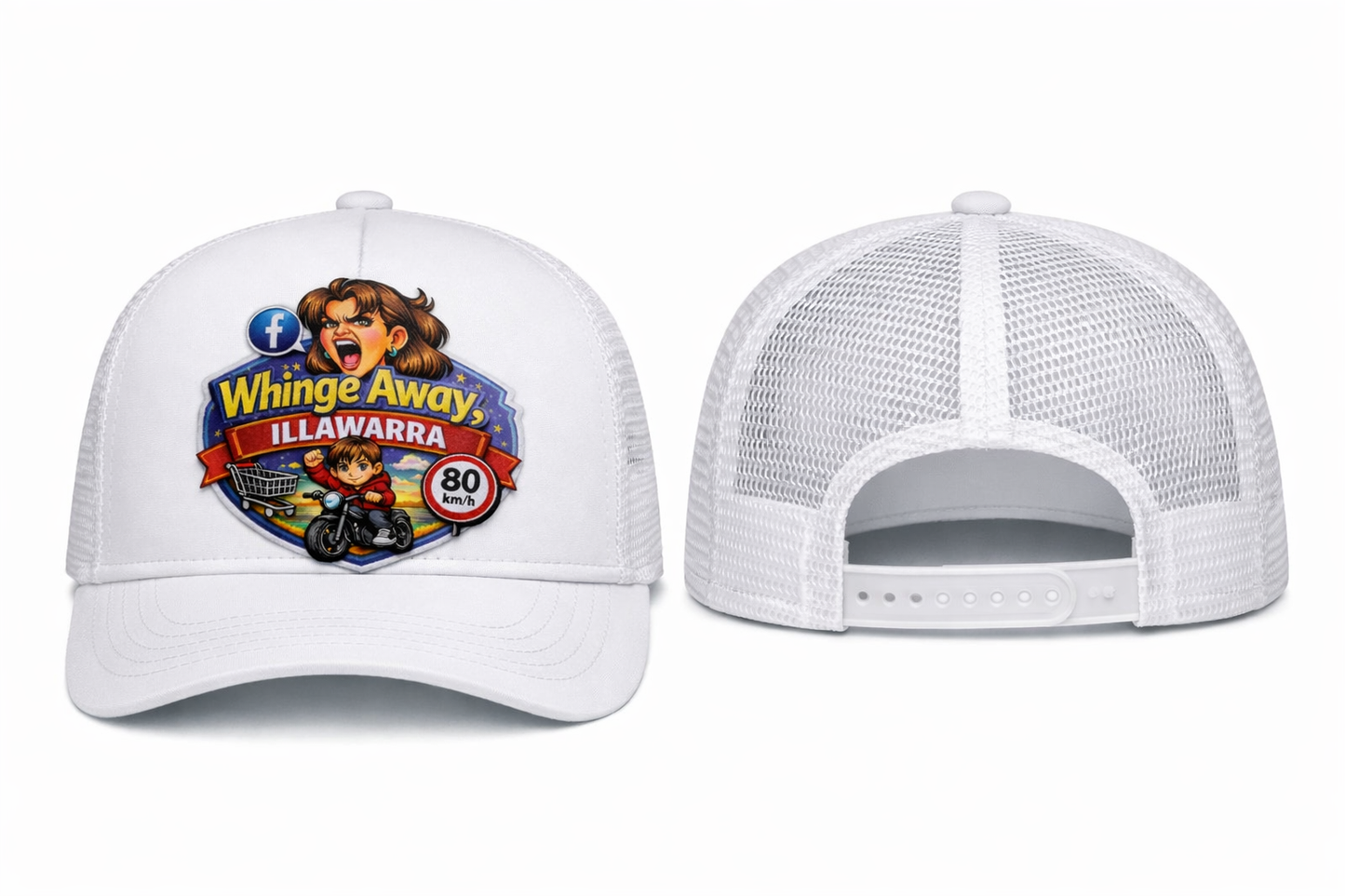 Angry woman Trucker Cap